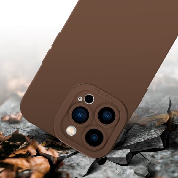 iPhone 14 PRO MAX Fodral Skal Case Cover av flexibelt TPU-silikon Bobilskydd