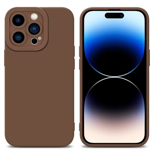 iPhone 14 PRO MAX Fodral Skal Case Cover av flexibelt TPU-silikon Bobilskydd