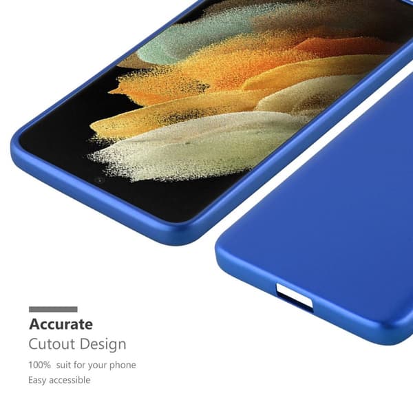 Deksel til Samsung Galaxy S21 ULTRA Beskyttelsesdeksel laget av fleksibelt TPU-silikon