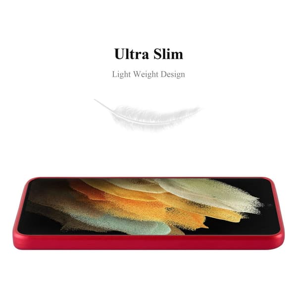Deksel til Samsung Galaxy S21 ULTRA Beskyttelsesdeksel laget av fleksibelt TPU-silikon