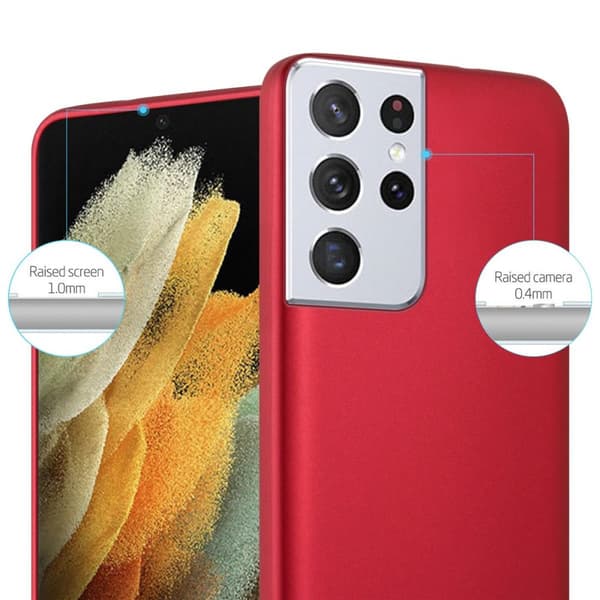 Deksel til Samsung Galaxy S21 ULTRA Beskyttelsesdeksel laget av fleksibelt TPU-silikon