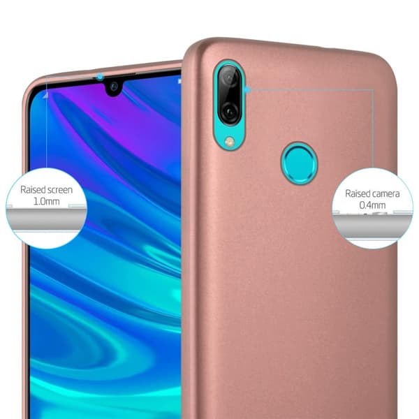 Deksel til Honor 10 LITE / Huawei P SMART 2019 Beskyttelsesdeksel laget av fleksibelt TPU-silikon