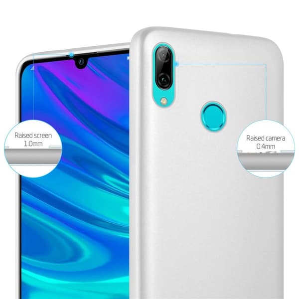 Deksel til Honor 10 LITE / Huawei P SMART 2019 Beskyttelsesdeksel laget av fleksibelt TPU-silikon