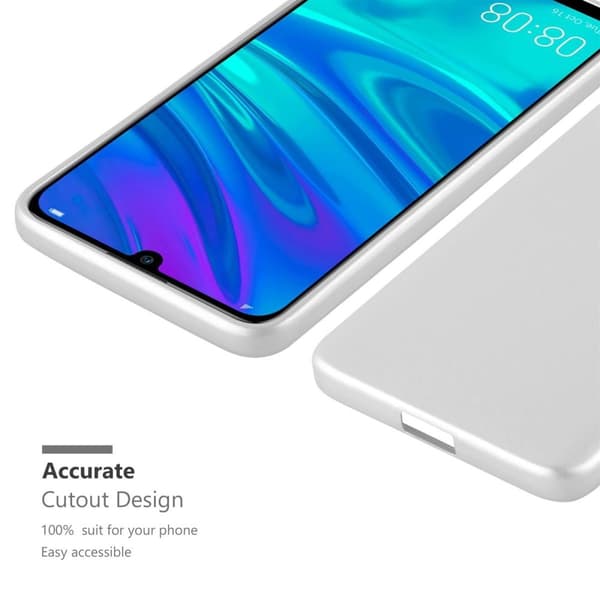 Deksel til Honor 10 LITE / Huawei P SMART 2019 Beskyttelsesdeksel laget av fleksibelt TPU-silikon
