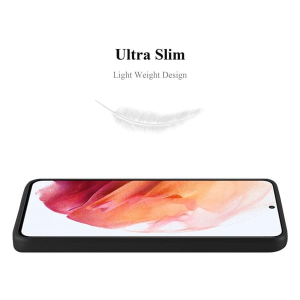Deksel til Samsung Galaxy S21 5G Beskyttelsesdeksel laget av fleksibelt TPU-silikon