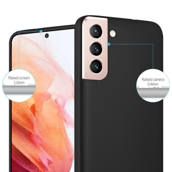 Deksel til Samsung Galaxy S21 5G Beskyttelsesdeksel laget av fleksibelt TPU-silikon