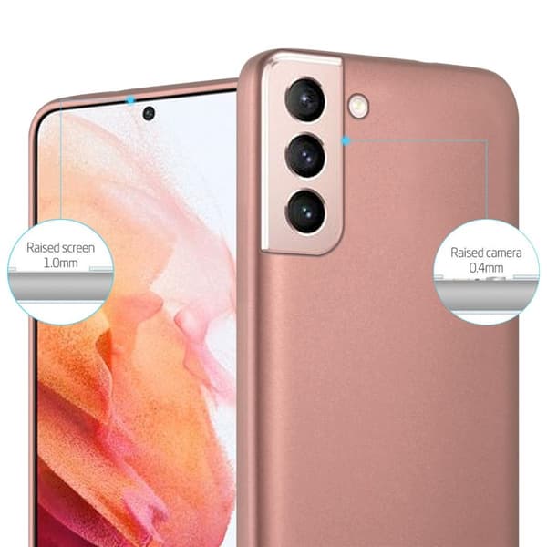 Deksel til Samsung Galaxy S21 5G Beskyttelsesdeksel laget av fleksibelt TPU-silikon