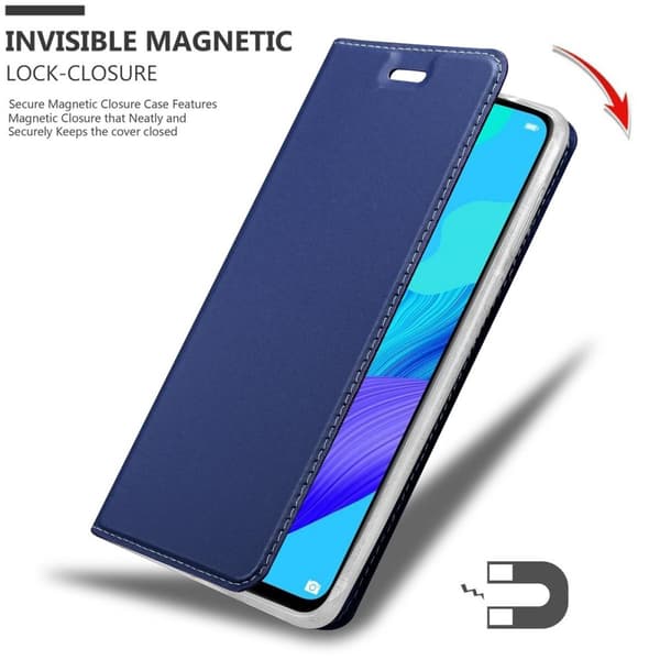 Honor 20 / 20S / Huawei NOVA 5T Suojakotelo Suojakuori Lompakkokotelo Matkapuhelinkotelo jossa magneettisuljenta, jalusta-toiminto ja korttitasku