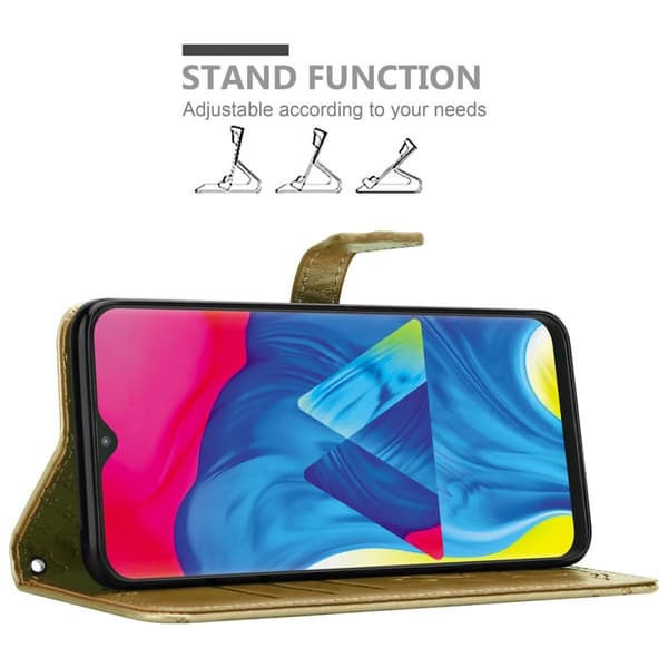 Deksel til Samsung Galaxy A10 / M10 Lommebokdeksel Hunder og Katter Beskyttelsesdeksel med stativfunksjon
