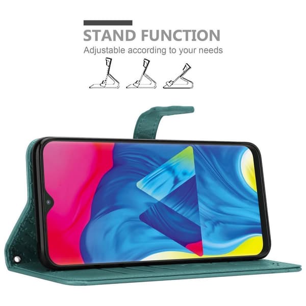 Deksel til Samsung Galaxy A10 / M10 Lommebokdeksel Hunder og Katter Beskyttelsesdeksel med stativfunksjon