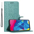 Miniatyrbilde 1 av 8: Deksel til Samsung Galaxy A10 / M10 Lommebokdeksel Hunder og Katter Beskyttelsesdeksel med stativfunksjon