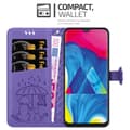 Miniatyrbilde 8 av 11: Deksel til Samsung Galaxy A10 / M10 Lommebokdeksel Hunder og Katter Beskyttelsesdeksel med stativfunksjon
