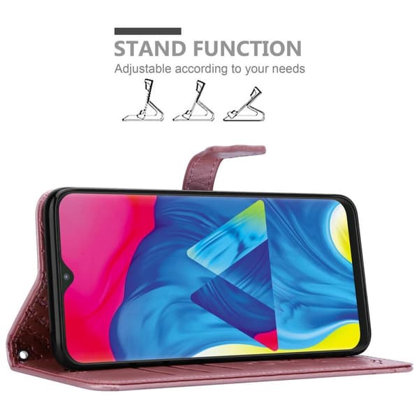 Deksel til Samsung Galaxy A10 / M10 Lommebokdeksel Hunder og Katter Beskyttelsesdeksel med stativfunksjon