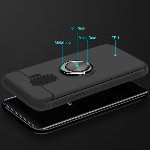 Deksel til Samsung Galaxy S9 Silikondeskel med fokusring laget av TPU-silikon