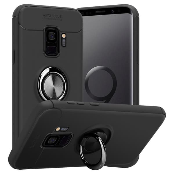 Deksel til Samsung Galaxy S9 Silikondeskel med fokusring laget av TPU-silikon