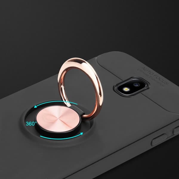 Deksel til Samsung Galaxy J3 2017 Silikondeskel med fokusring laget av TPU-silikon