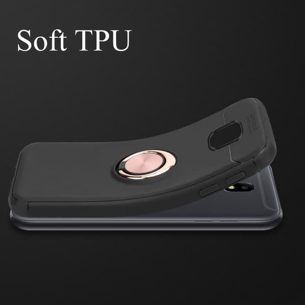 Deksel til Samsung Galaxy J3 2017 Silikondeskel med fokusring laget av TPU-silikon