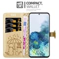 Miniatyrbilde 6 av 11: Deksel til Samsung Galaxy S20 Lommebokdeksel Hunder og Katter Beskyttelsesdeksel med stativfunksjon