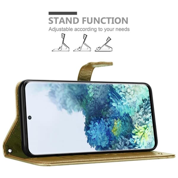 Deksel til Samsung Galaxy S20 Lommebokdeksel Hunder og Katter Beskyttelsesdeksel med stativfunksjon