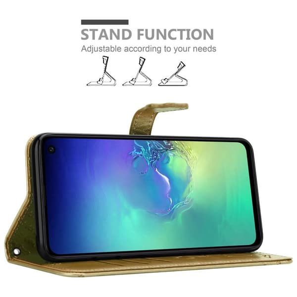 Samsung Galaxy S10e Skal Fodral Plånboksfodral Case Söta hundar och katter Mobilskydd med ståfunktion och kortplatser
