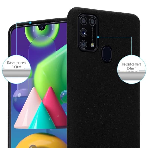 Samsung Galaxy M31 Skal Fodral Mobilskydd av flexibelt TPU-silikon