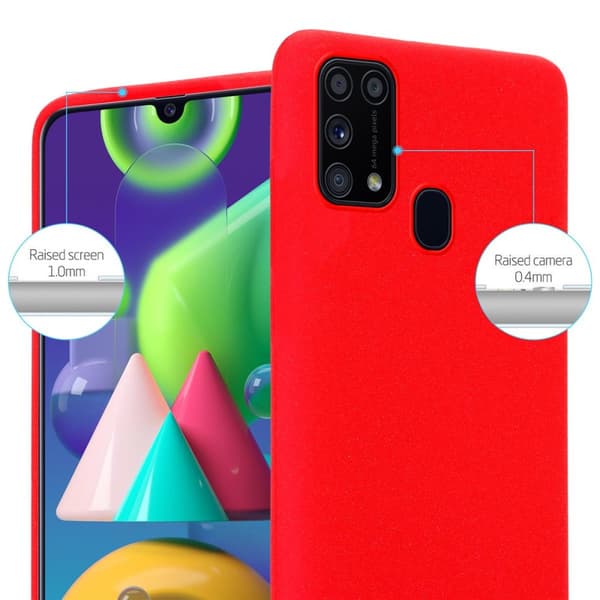 Samsung Galaxy M31 Skal Fodral Mobilskydd av flexibelt TPU-silikon