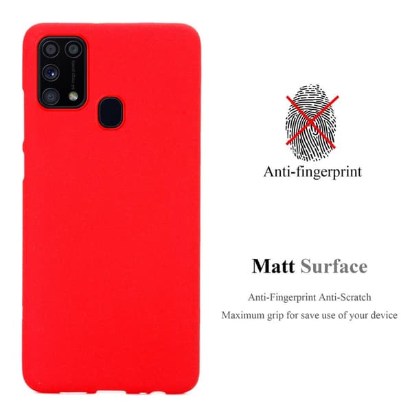 Samsung Galaxy M31 Skal Fodral Mobilskydd av flexibelt TPU-silikon