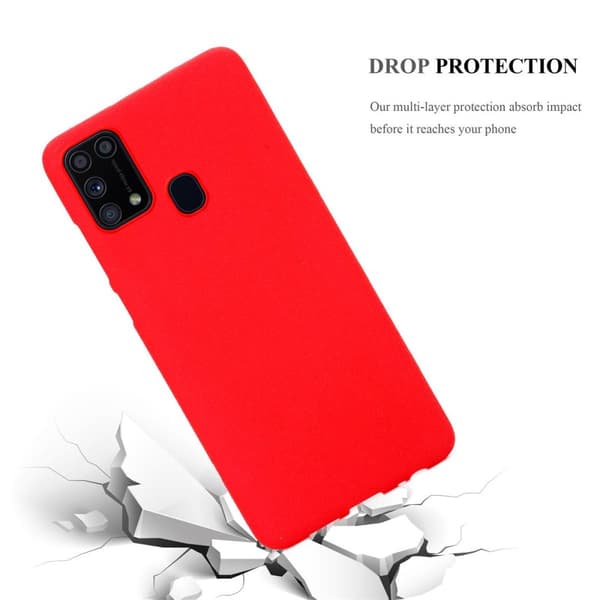 Samsung Galaxy M31 Skal Fodral Mobilskydd av flexibelt TPU-silikon