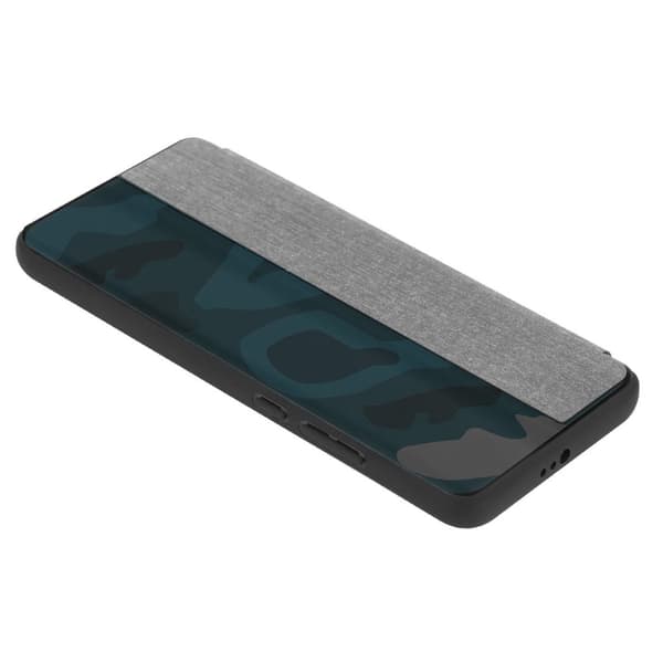 Huawei P40 Skal Plånboksfodral Case Fodral Smart Cover i fiberoptik med ståfunktion