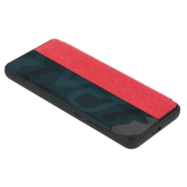 Huawei P40 Skal Plånboksfodral Case Fodral Smart Cover i fiberoptik med ståfunktion
