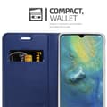 Pikkukuva 5 / 8: Huawei MATE 20 Suojakotelo Suojakuori Lompakkokotelo Matkapuhelinkotelo jossa magneettisuljenta, jalusta-toiminto ja korttitasku