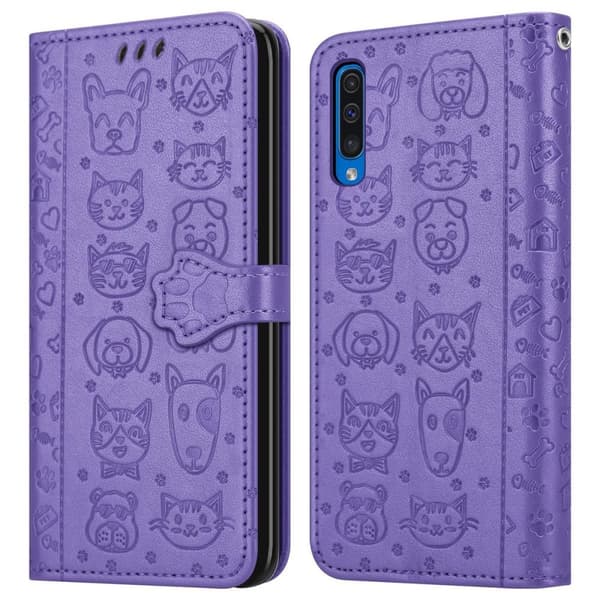 Samsung Galaxy A50 4G / A50s / A30s Suojakotelo Lompakkokotelo Matkapuhelinkotelo Suojakuori jossa on jalusta-toiminto ja korttipaikat