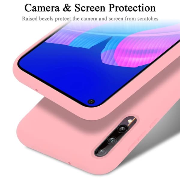 Huawei P40 LITE E Suojakotelo Suojakuori valmistettu joustavasta TPU-silikonista