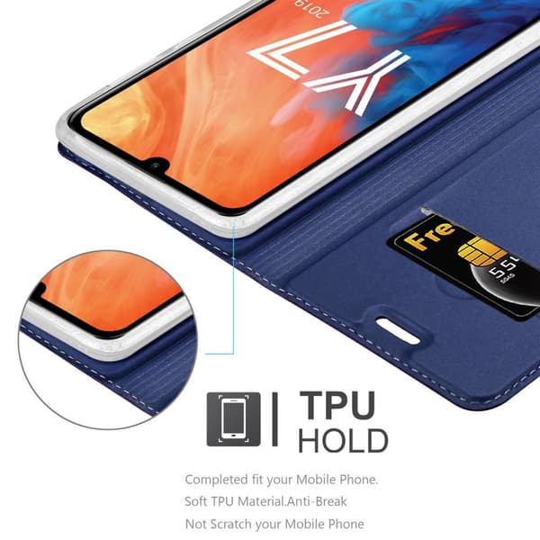 Huawei Y7 2019 / Y7 PRIME 2019 Suojakotelo Suojakuori Lompakkokotelo Matkapuhelinkotelo jossa magneettisuljenta, jalusta-toiminto ja korttitasku