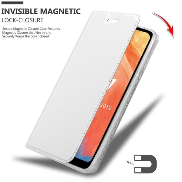 Deksel til Huawei Y7 2019 / Y7 PRIME 2019 Lommebokdeksel med magnetisk lukking, stativfunksjon og kortlomme