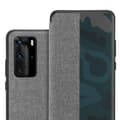 Miniatyrbilde 1 av 7: Deksel til Huawei P40 PRO / P40 PRO+ Lommebokdeksel i fiberoptikk  Beskyttelsesdeksel med stativfunksjon