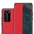 Miniatyrbilde 1 av 7: Deksel til Huawei P40 PRO / P40 PRO+ Lommebokdeksel i fiberoptikk  Beskyttelsesdeksel med stativfunksjon