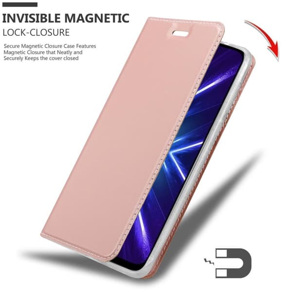 Honor 9X Suojakotelo Suojakuori Lompakkokotelo Matkapuhelinkotelo jossa magneettisuljenta, jalusta-toiminto ja korttitasku