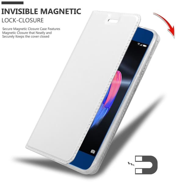 Honor 9 Suojakotelo Suojakuori Lompakkokotelo Matkapuhelinkotelo jossa magneettisuljenta, jalusta-toiminto ja korttitasku