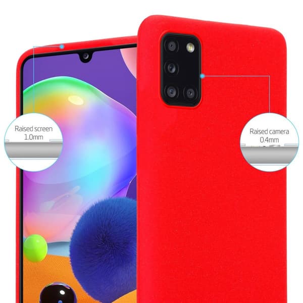 Samsung Galaxy A31 Skal Fodral Mobilskydd av flexibelt TPU-silikon