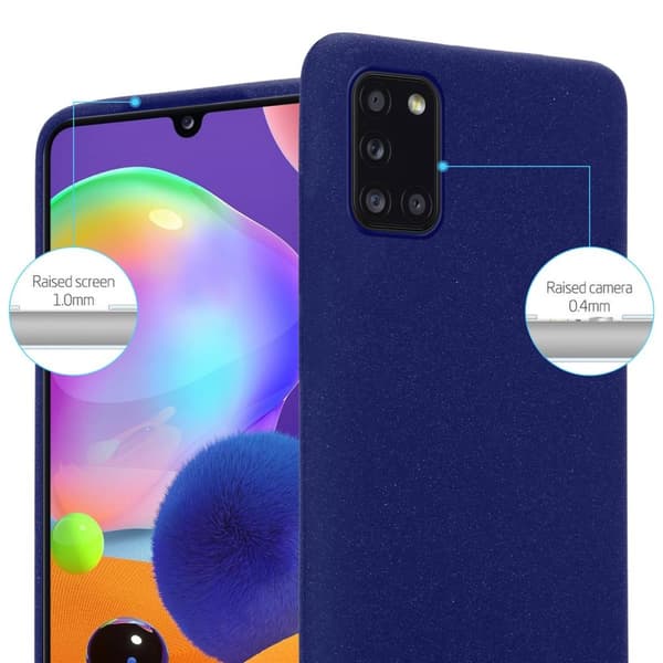 Samsung Galaxy A31 Skal Fodral Mobilskydd av flexibelt TPU-silikon