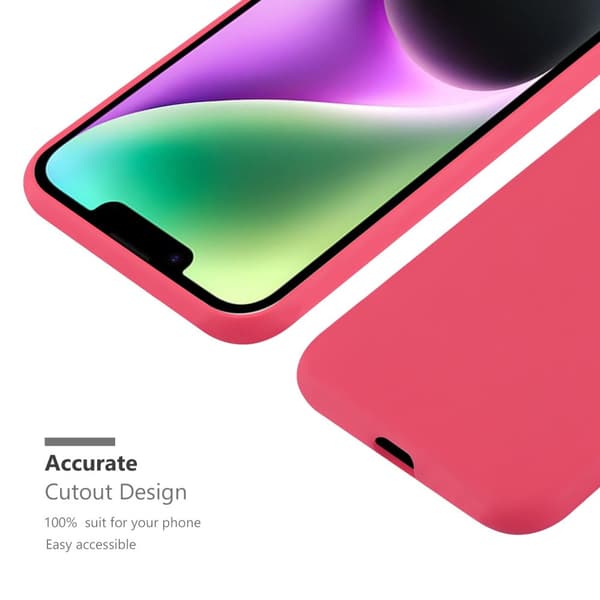 iPhone 14 Skal Fodral Case Cover Mobilskydd av flexibelt TPU-silikon
