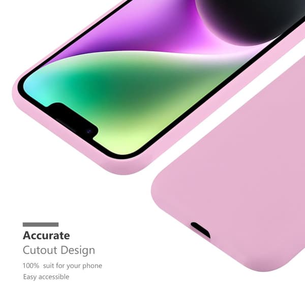 Deksel til iPhone 14 Silikondeksel