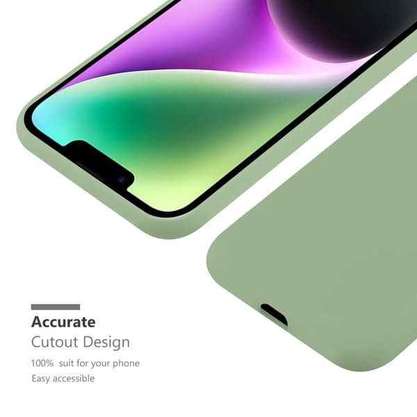 iPhone 14 Skal Fodral Case Cover Mobilskydd av flexibelt TPU-silikon