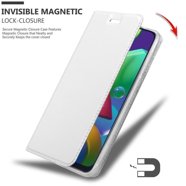 Samsung Galaxy M31 Suojakotelo Suojakuori Lompakkokotelo Matkapuhelinkotelo jossa magneettisuljenta, jalusta-toiminto ja korttitasku