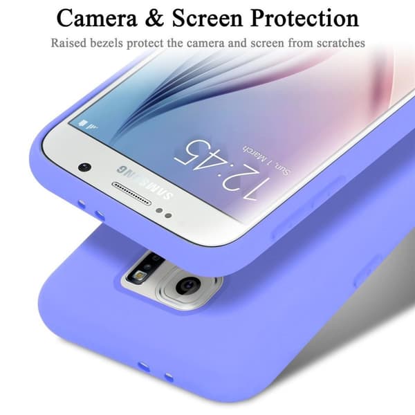 Samsung Galaxy S6 Skal Fodral av flexibelt TPU-silikon Case Cover