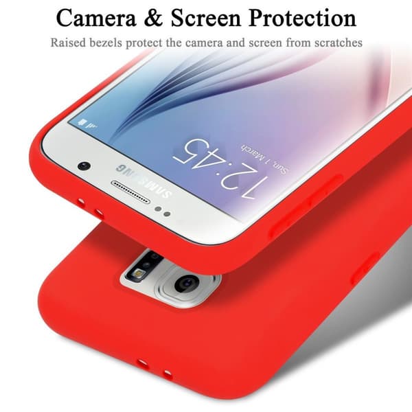 Samsung Galaxy S6 Skal Fodral av flexibelt TPU-silikon Case Cover