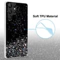 Miniatyrbild 4 av 7: Samsung Galaxy S22 ULTRA Skal Fodral Case Cover av flexibelt TPU-silikon med glittrande glitter