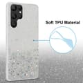 Miniatyrbild 4 av 7: Samsung Galaxy S22 ULTRA Skal Fodral Case Cover av flexibelt TPU-silikon med glittrande glitter