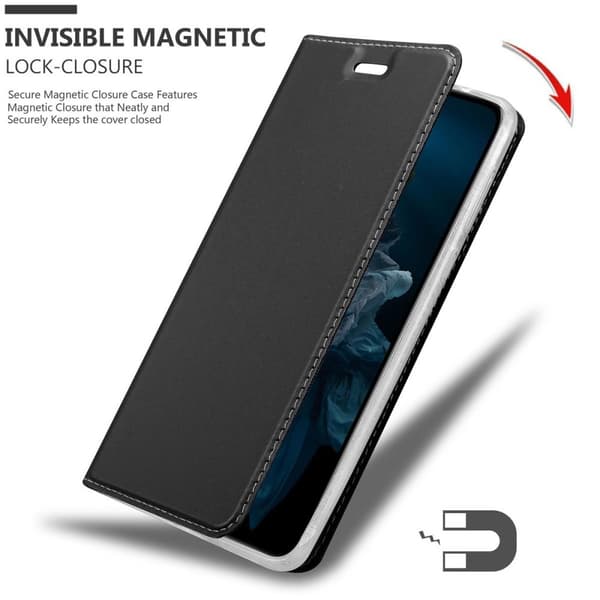 Deksel til Honor 20 PRO Lommebokdeksel med magnetisk lukking, stativfunksjon og kortlomme